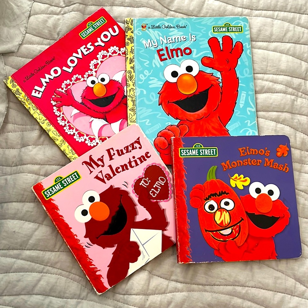 Sesame Street Elmo Books